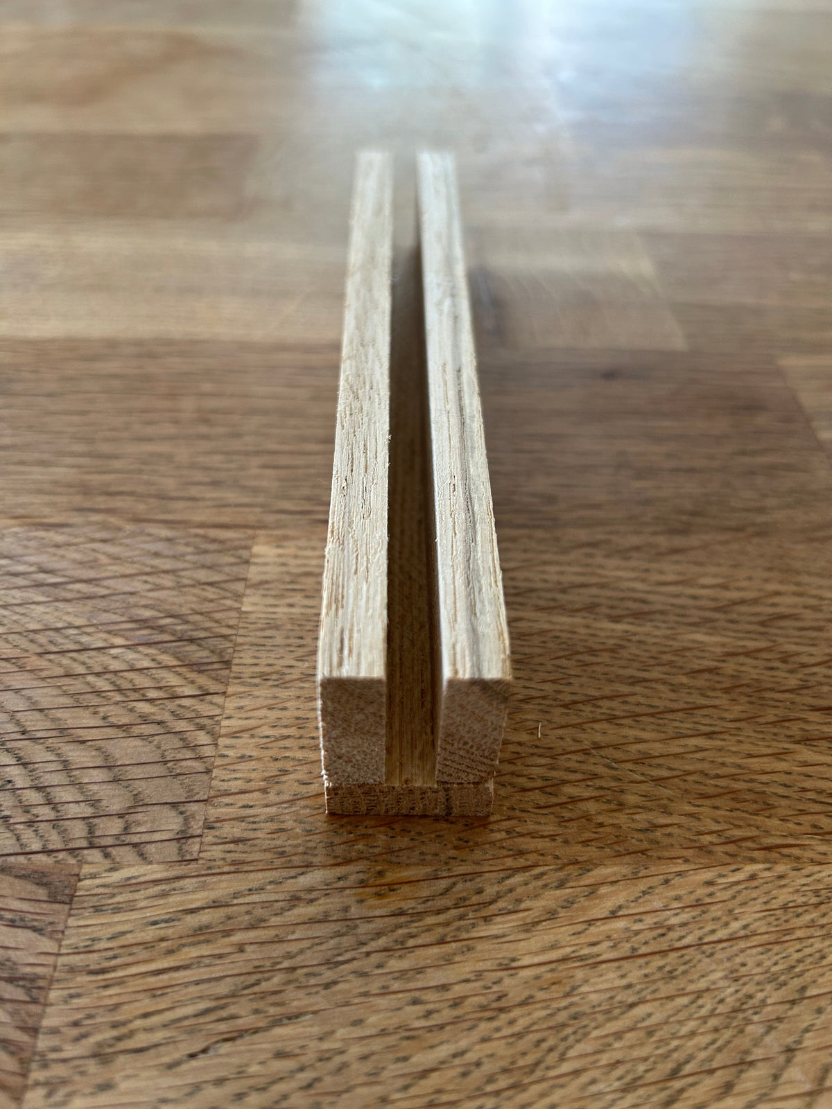 Holzständer für Dekokarte