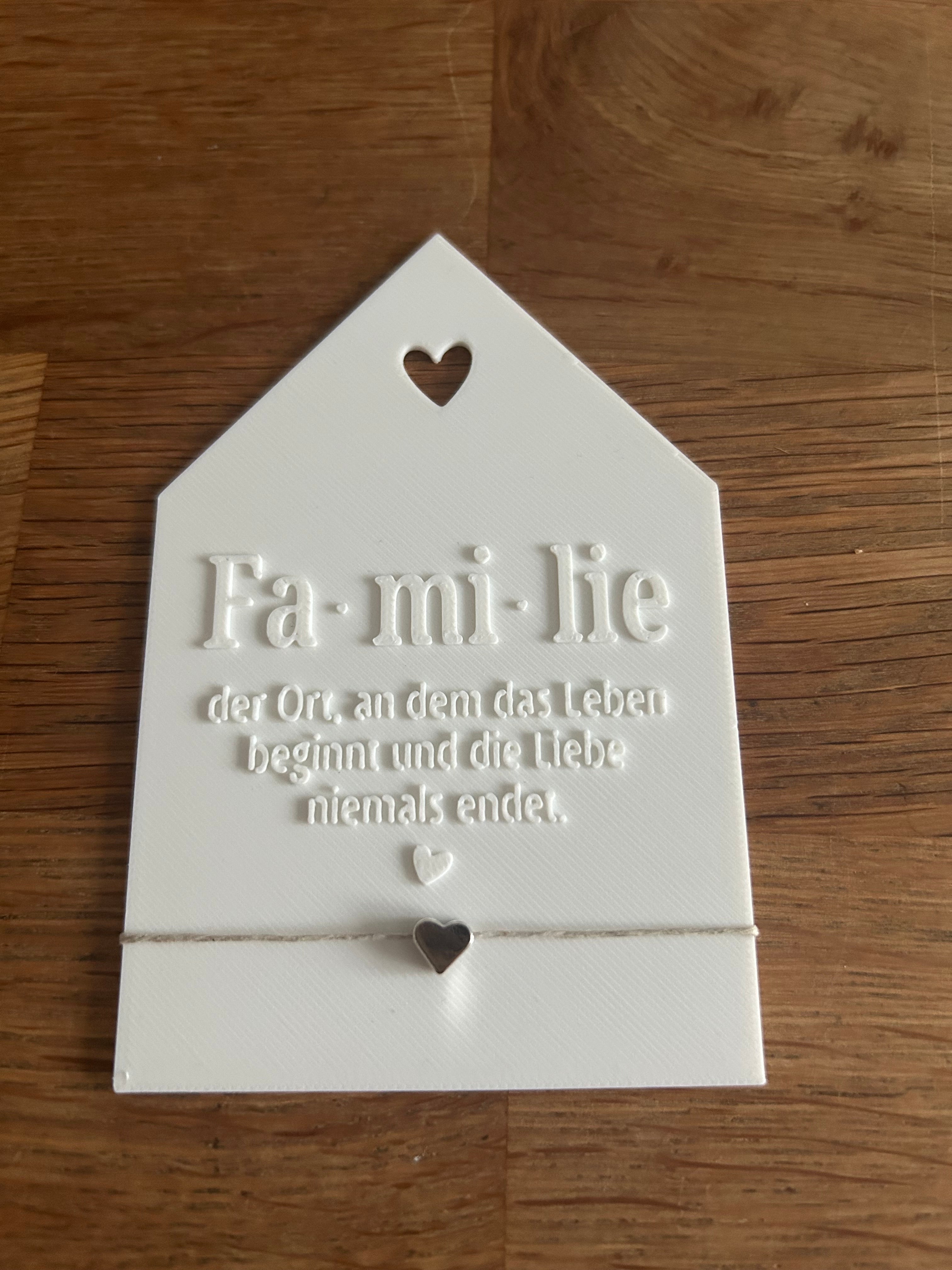 Häuschen - Familie